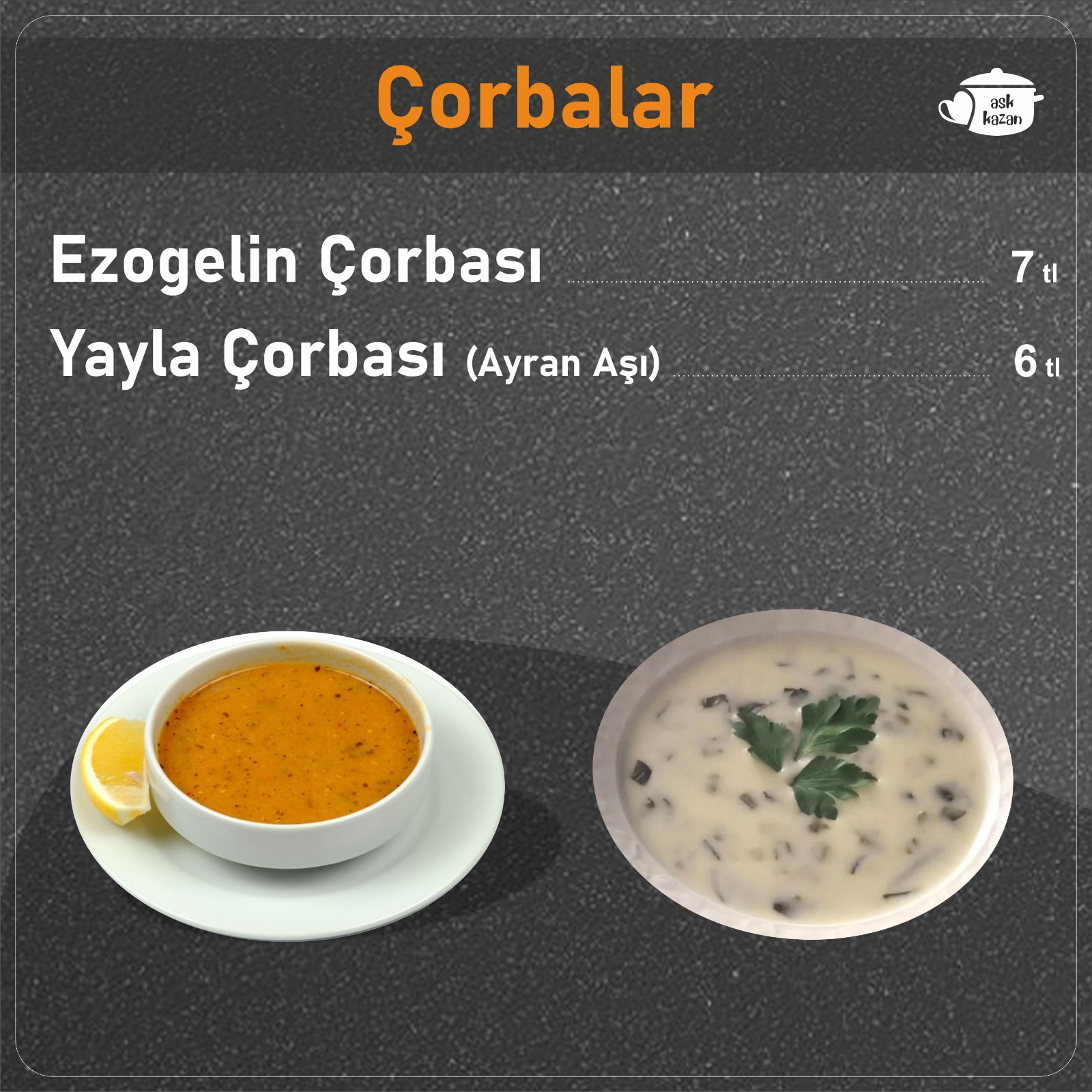 Yayla Çorbası (1 kişilik)