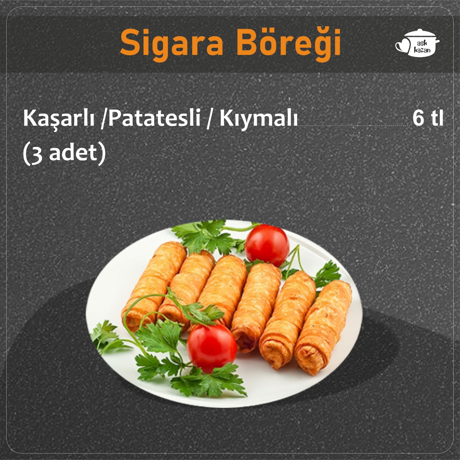 Sigara Böreği (3 adet)