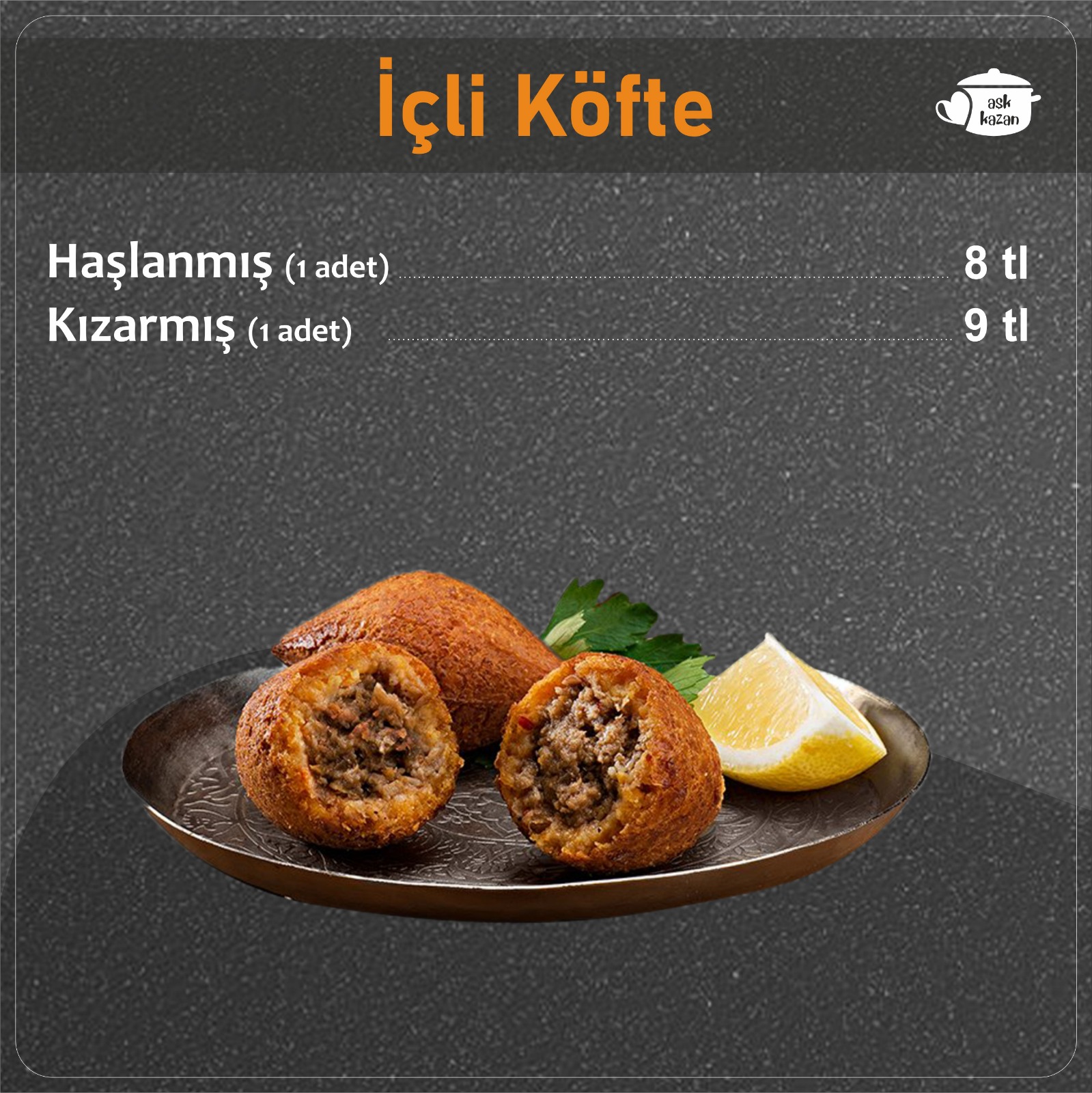 İçli Köfte (1 adet)