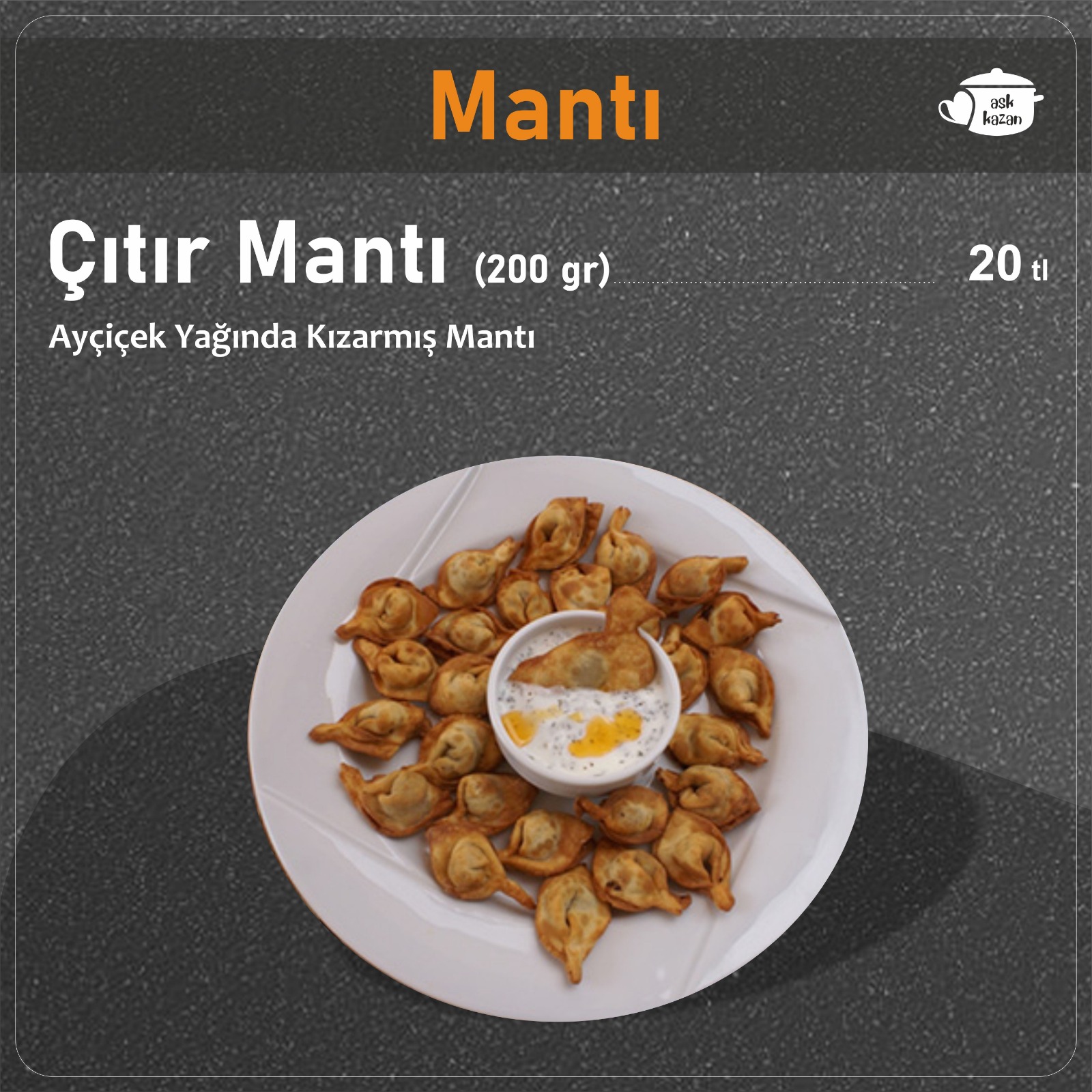 Çıtır Mantı (200 gr)